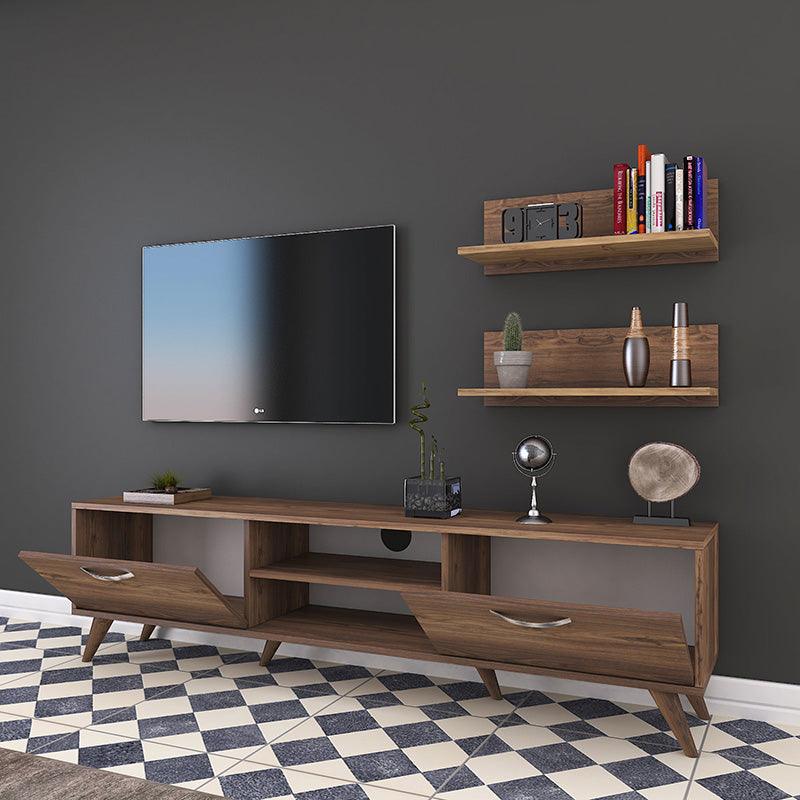 Comoda TV Jasmine, nuc, 80x35x48 cm, detaliu produs