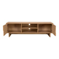 Comoda TV Jenfia, MDF, Natural, 150x39x46 cm, detaliu produs