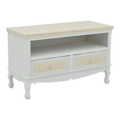 Comoda TV Joliene, Alb, 100x42x61 cm
