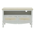 Comoda TV Joliene, Alb, 100x42x61 cm, imagine suplimentara