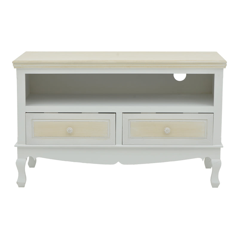 Comoda TV Joliene, Alb, 100x42x61 cm