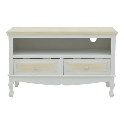 Comoda TV Joliene, Alb, 100x42x61 cm, imagine suplimentara