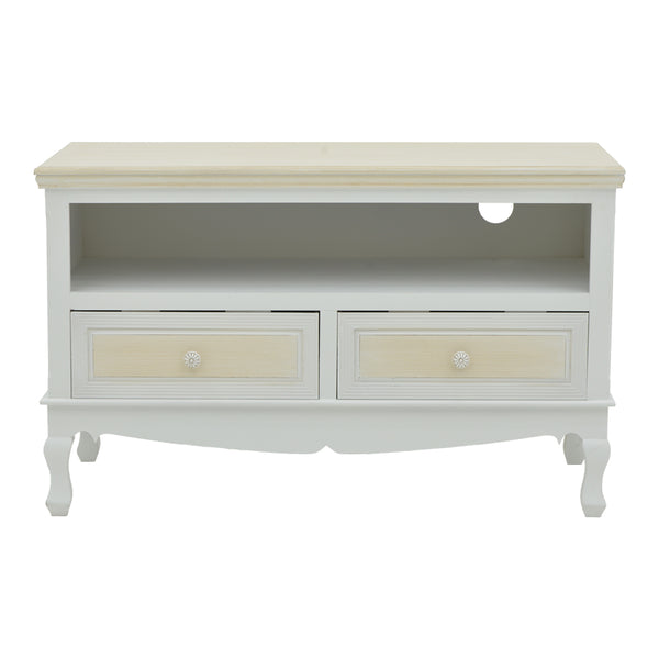 Comoda TV Joliene, Alb, 100x42x61 cm