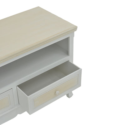 Comoda TV Joliene, Alb, 100x42x61 cm, foto produs 6