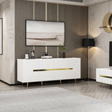 Comodă TV Jose Alb, 180x75x47 cm