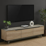Comoda Tv Kasandra, bej-sonoma, 180x35x49 cm
