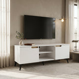 Comoda TV Kemvio, Sonoma, 120x38x44 cm