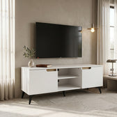 Comoda TV Kemvio, Sonoma, 120x38x44 cm