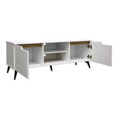 Comoda TV Kemvio, Sonoma, 150x38x44 cm, imagine ambient