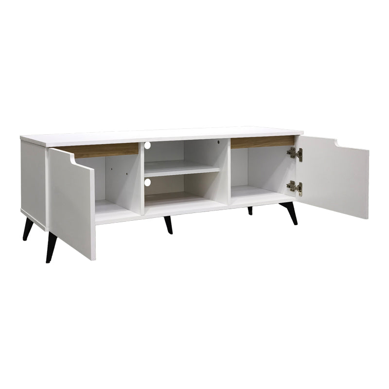 Comoda TV Kemvio, Sonoma, 150x38x44 cm, imagine ambient