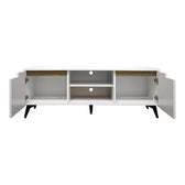 Comoda TV Kemvio, Sonoma, 150x38x44 cm, imagine produs 5