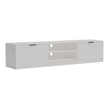 Comoda TV Lemardo, 180x40x40 cm - Alb