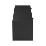 Comoda TV Lemardo, 180x40x40 cm - Negru