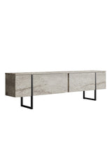 Comoda tv Luxe, 180x30x50 cm - Traverten
Black