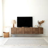 Comodă TV New Line Neostill, stejar - nuc, 180x35 cm - Walnut