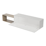 Comoda TV Olande, 210x35x48 cm - Sonoma-Alb