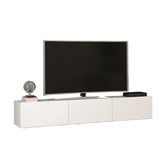 Comoda TV Rigel - White, Alb, 180x30x32 cm