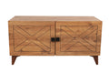 Comoda TV Roza, Lemn Natural, 100 x 54 x 35 cm