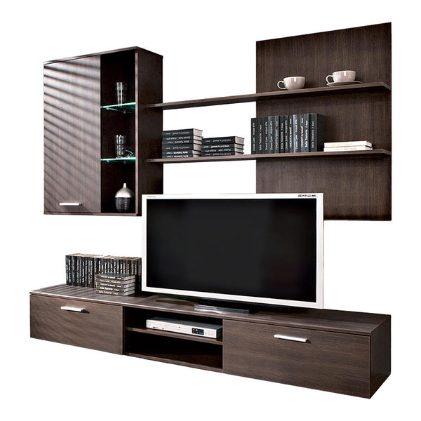 Comoda TV Salome LED, Nuc, 200x41x190 cm