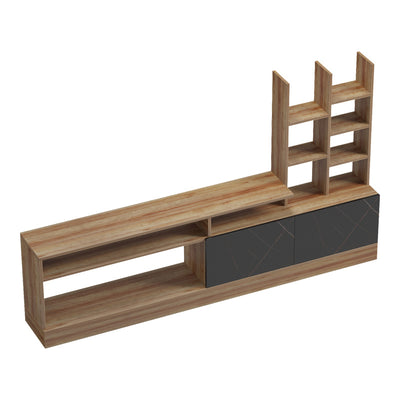 Comoda TV Seruno, Maro, 170x25x100 cm, imagine suplimentara