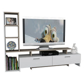 Comoda Tv Simal - White, Cordoba, Alb, 149x171x32 cm, detaliu produs