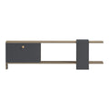 Comoda TV Standi, Sonoma, 120x25x37 cm, imagine produs 4