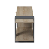 Comoda TV Standi, Sonoma, 120x25x37 cm, imagine produs 7