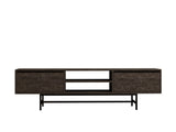 Comoda Tv Tauber, Stejar - Gri, 180x50x40 cm - Gri