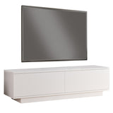 Comoda TV Zoeva, 140x35x38 cm - Alb