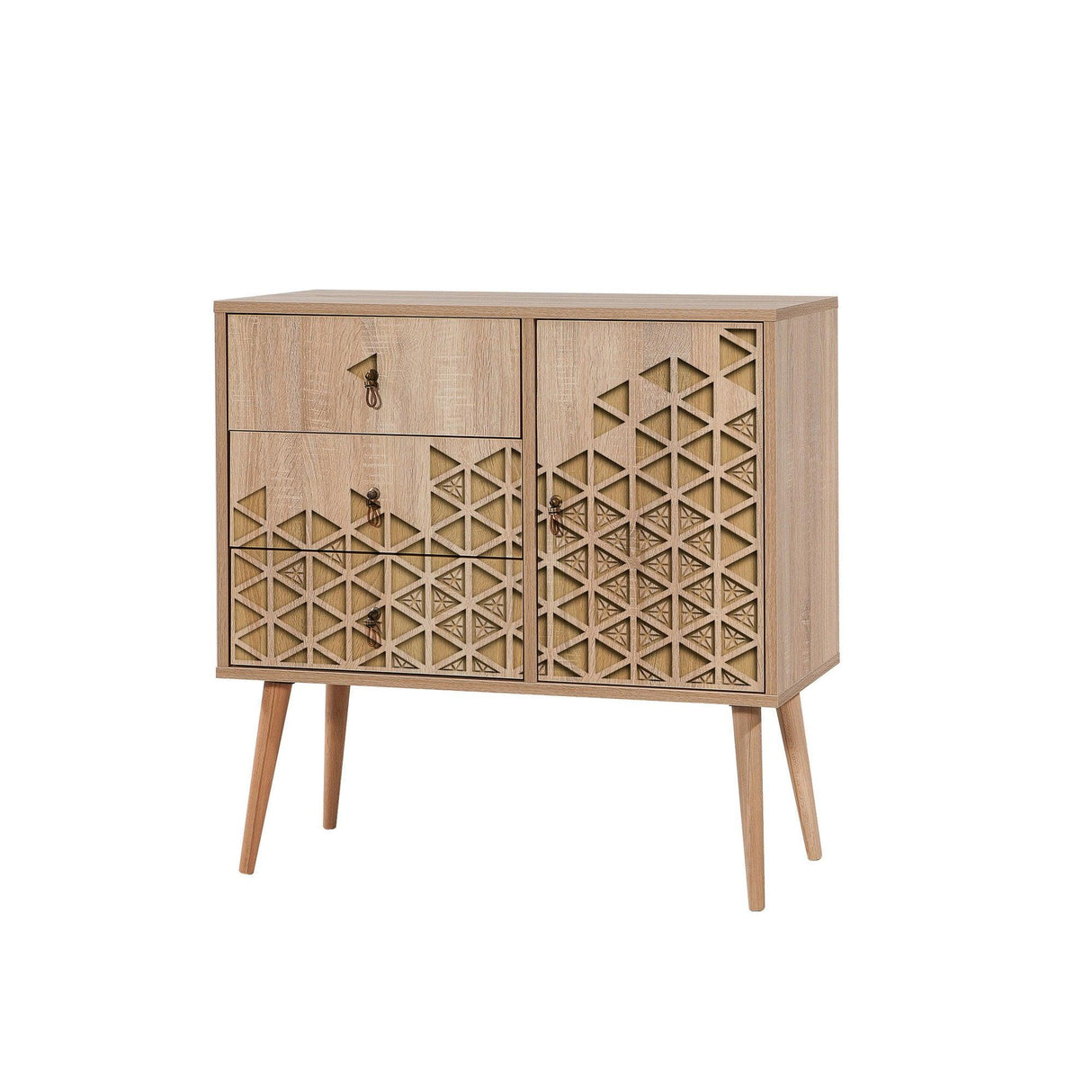 Comoda Verybox - Dresser 1, Sonoma, 90x40x90 cm