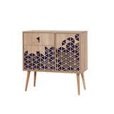 Comoda Verybox - Dresser 4, Sonoma, 90x40x90 cm