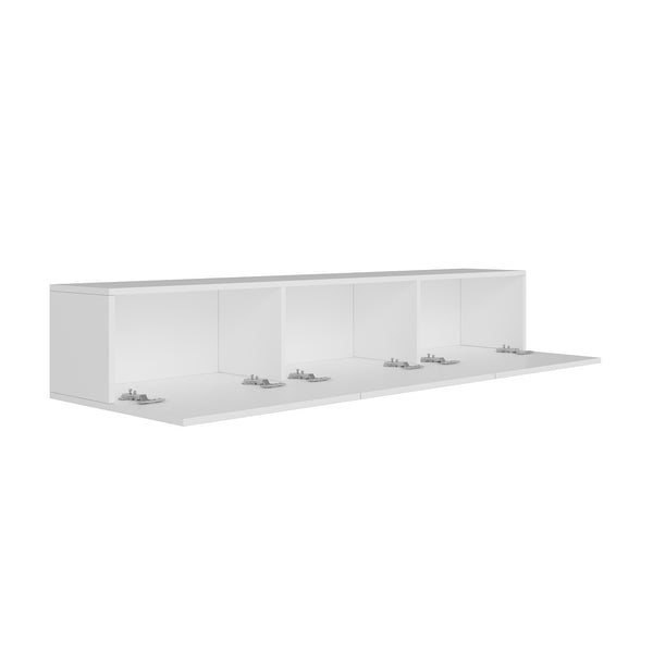 Comoda West, Gri - Alb, 150x32 cm