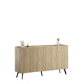 Consolă Consola Adore Luna cu 4 usi, Stejar, 180 x 100 x 43 cm