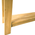 Consolă Decoza, Teak, Natur, 140x40x80 cm, perspectiva suplimentara