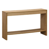 Consola Focused, natural, 120x35x74 cm, imagine suplimentara