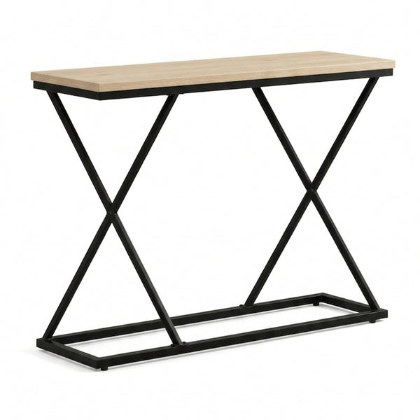 Consola Glimmer, Metal, 100x30x80 cm