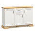 Consolă Jaden stejar Auriu alb antica 137,5x39x88,5cm