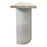 Consola Jeckie, Lemn de brad, Stejar, 120x38x80 cm