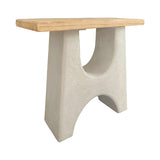 Consola Marila, Lemn de brad, Natural, 100x38x80 cm