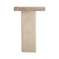 Consola Marila, Lemn de brad, Natural, 100x38x80 cm, detaliu produs