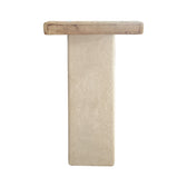 Consola Marila, Lemn de brad, Natural, 100x38x80 cm, detaliu produs