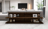 Consola Mela, 180x22 cm - Walnut