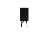 Consola Nala 160 Howard, negru - natural, 160x40 cm - Negru