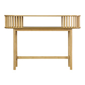 Consolă Nodial /Bambus, Natural, 120x39x85 cm, imagine suplimentara