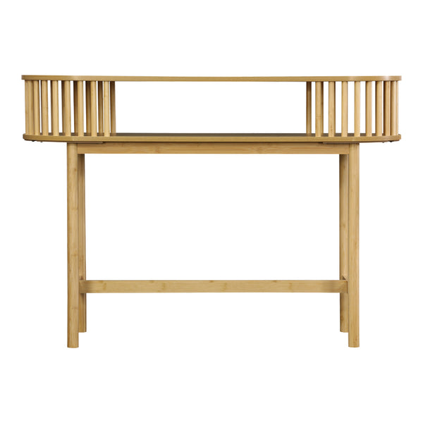 Consolă Nodial /Bambus, Natural, 120x39x85 cm
