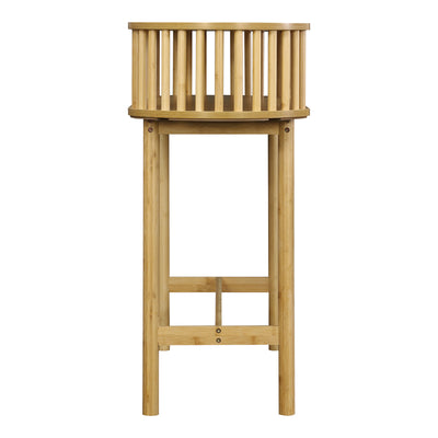Consolă Nodial /Bambus, Natural, 120x39x85 cm, detaliu produs