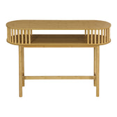 Consolă Nodial /Bambus, Natural, 120x39x85 cm, perspectiva suplimentara