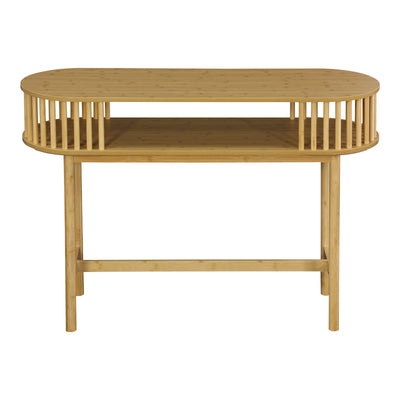 Consolă Nodial /Bambus, Natural, 120x39x85 cm, perspectiva suplimentara