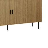 Consolă Scandi MDF, Natural, 170x45x80 cm, foto produs