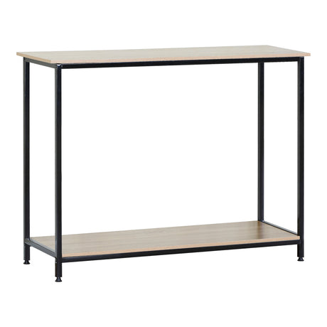 Consola Shima, Stejar-Negru, 106x35x81 cm
